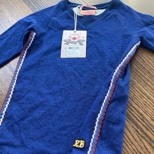 Brand new with tags Scotch and Soda /Scotch R’belle girls glittery shirt.